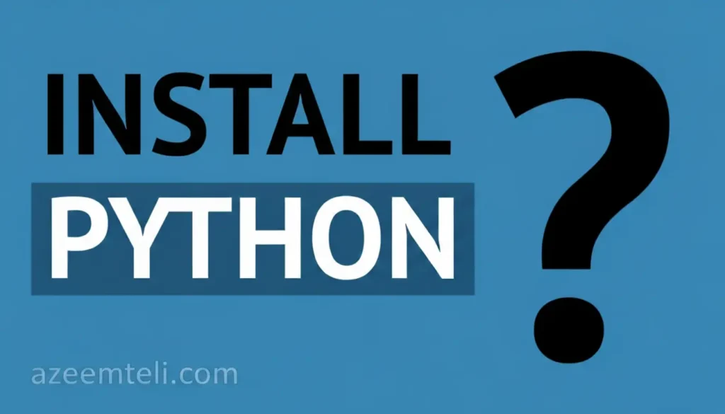 Installing Python on Windows, Mac, Linux, and Mobile